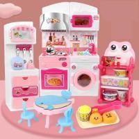ราคา พร้อมส่ง ชุดของเล่นเคาน์เตอร์ครัวพร้อมอุปกรณ์ (22322864299)
