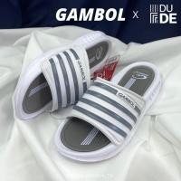 ราคา 42164 รองเท้าแตะสวม รองเท้าผู้ชาย ผู้หญิง แกมโบล Gambol Size 38 43 กรม แดง เทา (12739512750)