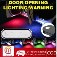 ราคา ไฟประตูรถยนต์ LED ไฟสัญญาณเตือนเตือนควบคุมด้วยแม่เหล็กชาร์จ USB ไฟเปิดประตูอัตโนมัติปลอดภัยป้องกันการชน (23223676740)