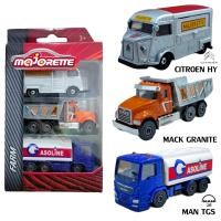 ราคา โมเดลรถเหล็ก majorette ชุดเซต3คัน ลิขสิทธิ์แท้ สเกล1 64 รถของเล่น มาเจอเร็ต พร้อมจัดส่ง P3 24 MJSALES (23138570376)