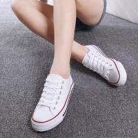 ราคา รองเท้าผ้าใบ รองเท้าผ้าใบผู้หญิง รองเท้าแฟชั่นองเท้าผ้าใบแฟชั่นเสริมส้นผู้หญิงCanvas Shoes Fashion shoes รองเท้าผ้าใบ (3896936521)