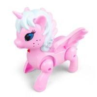 ราคา ตุ๊กตาม้ายูนิคอร์น พร้อมส่งสายจูงไฟฟ้าเปล่งแสงยูนิคอร์นพร้อมสายจูงดนตรีสัตว์เดินจูงม้าสายจูงหมูของเล่นสำหรับเด็ก (7698443934)