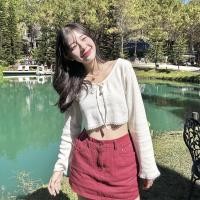 ราคา Aurora fasion thai พร้อมส่ง เสื้อไหมพรม แขนยาว แจ็คเก็ตคาร์ดิแกนกันแดด ดีเทลผูกเชือกตรงหน้าอกน่ารักมาก สีขาวดำ 7650 ผู้หญิง Clothing (22277008369)