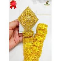 ราคา เข็มขัด ชุดสร้อย กำไล รัดเกล้า สังวาลย์ใส่กับชุดไทย (22229646530)