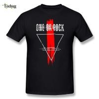 ราคา เสื้อยืดแฟชั่นผู้ชายพิมพ์ลายกราฟฟิก One OK Rock (16709598237)