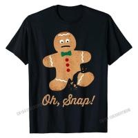 ราคา New FASHION QBOh Snap Gingerbread Man Funny Christmas T Shirt Brand New Men Top T shirts Cotton Tops Tees Slim Fit (21052142753)
