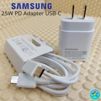 ราคา ที่ชาร์จ Samsung 25W Type C หัวชาร์จ สายชาร์จ ซัมซุง Type c US เหมาะกับ ซัมซุง A55 ชาร์จด่วนแบบพิเศษ Adaptive Fast Charging สายชาร์จ 3A หัวชาร์จ EU สีดำ สีขาว (23021549351)