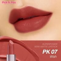 ราคา Cute Press ลิปสติก แมทท์ คิวท์เพรส เซมิ Super Power Semi Matte Lipstick (23021226430)