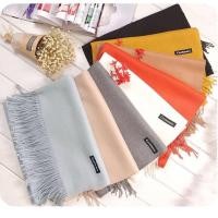 ราคา ผ้าพันคอแคชเมียร์ ผ้าคลุมไหล่ของผู้หญิง 255g ขนาด200x70cm มีราคาขายส่ง (942732233)