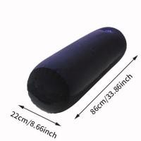 ราคา หมอนข้างเป่าลม 86X22ซม หมอนเป่าลมขนาดพกพาหมอนเป่าลมเบาะคู่รักตั้งแคมป์เฟอร์นิเจอร์สำหรับผู้หญิงผู้ชาย ปั๊มเสริม (23191133304)