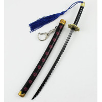 ราคา 妖刀 秋水โมเดลดาบ ตราส่วน 1 6 ดาบ 4 เล่ม โรโรโนอาโซโล จาก One Piece เหล็ก zoro 妖刀 秋水 (5427824109)