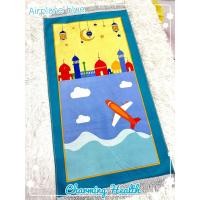 ราคา พรมละหมาด พรมละหมาดเด็ก ลายการ์ตูน ผ้าปูละหมาดสำหรับเด็ก พรมละหมาดสำหรับเด็ก ผ้าปูละหมาดเด็ก ขนาด 95x50 ซม prayer rug prayer mat for kids sejadah budok (17434086584)