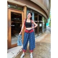 ราคา กางเกงดอย กางเกงชาวเขา กางเกงม้ง ใส่ได้ทั้งผู้หญิงเเละผู้ชาย (22851447560)