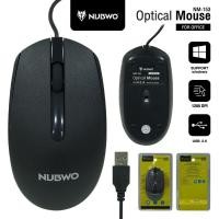 ราคา USB Optical Mouse NUBWO NM 153 Black (16913212193)