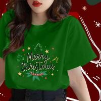ราคา เสื้อคริสมาสต์ คริสต์มาส Merry Christmas MMLXMAS 2024 Christmas Gifts ผ้าหนานิ่ม ทรงสวย คอสวย เสื้อพิมพ์ลายสำหรับเด็กผู้หญิง (23320215723)