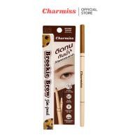 ราคา Charmiss Brookie Brow Slim Pencil ดินสอเขียนคิ้วติดทนกันน้ำ ให้ลุคธรรมชาติ (16839365424)
