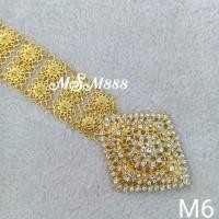 ราคา เข็มขัดชุดไทย เข็มขัดเจ้าสาว เครื่องประดับชุดไทย เข็มขัดสีทอง (16467517781)