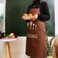 ราคา คุณภาพสูง ผ้ากันเปื้อน ผ้ากันเปื้อนกันน้ำ ผ้ากันเปื้อนกันน้ำมัน Waterproof apron Oil proof apron ใหม่ ผู้หญิง ครัว เสื้อคลุมเอว apron Womens kitchen (11145713139)