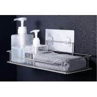 ราคา Stainless Steel Rack ชั้นวางของสแตนเลส ชั้นวางของในห้องน้ำ ชั้นวางของ ไม่จำเป็นต้องเจาะรูที่ผนัง Self Adhesive Kitchen Bathroom Bedroom Organizer ครัว ห้องอาบน้ำ ชั้นวางของในห้องน้ำ สแตนเลส ไม่ต้องเจา