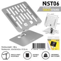 ราคา แท่นวางตั้งโต๊ะแบบพับ สำหรับแล็ปท็อป ALUMINIUM TABLET STAND NOTEBOOK รุ่น NST06 (21044377158)