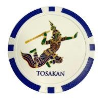 ราคา Golfaholic Ramayana Collection Casino Chip Thailand กอล์ฟบอลมาร์คเกอร์ รามเกียรติ์ (8625192279)