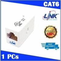 ราคา หัวต่อเพิ่มความยาวสายแลน ต่อกลาง CAT6 ตัวต่อสายตัวเมียทั้ง 2 ด้าน ของแท้ล้าน LINK US 4006 ออกใบกำกับภาษีได้ แจ้งมาทางแชทนะครับ (7427737960)