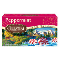 ราคา Celestial Seasonings Peppermint Caffeine Free Herbal Tea Bags 20 Count (23195793290)