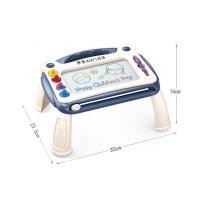 ราคา กระดานแม่เหล็ก 4 สี สามารถเขียนและลบได้ ช่วยฝึกเด็กในการเขียนและวาดภาพ (20149159643)