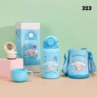 ราคา กระติกเก็บอุณหภูมิ กระติกน้ำเด็ก เก็บอุณหภูมิ 500 ML หลอดเด้ง พร้อมกระเป๋าสะพาย เกรด 316 (18879029690)