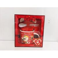 ราคา ของขวัญปีใหม่ ของขวัญคริสมาสต์ ชุดแก้วเซรามิค แก้วของฝาก ของขวัญเทศกาล ลายหัวใจ (10437119878)