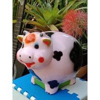 ราคา กระปุกออมสินวัวน่ารัก ออมสินวัวตัวใหญ่ๆ ขนาด 23x26x23 cm กxยxส ราคาไม่แพง (18149939339)