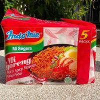 ราคา Indomie มาม่าอินโด หมี่โกเร็ง แพ็ค 5 ซอง หมี่ผัดชื้อดงจากอินโดนีเซีย (22939610460)