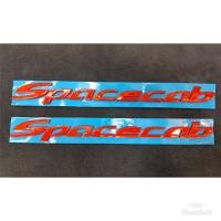 ราคา โลโก้ spacecab สีแดง 1 คุ่ 2 อัน (1182284056)