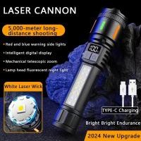 ราคา ไฟฉาย LED กำลังสูงกลางแจ้ง ไฟฉายซูมป้องกัน LED ของแท้ ไฟฉายกลางแจ้งแสงแรง ชาร์จได้ แสงแรง (23087606331)