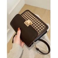 ราคา มาใหม่ พร้อมจัดส่ง กระเป๋าสะพาย กระเป๋าแฟชั่น เวอร์ชั่นเกาหลี เช็คกระเป๋า ใบเล็กน่ารัก กระเป๋าสะพายข้าง สีดำ สีน้ำตาล (23100471405)