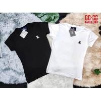 ราคา เสื้อยืด ผ้าเรย่อน งานปัก เนื้อผ้าดีทรงสวยใส่สบาย อก32 38 ยาว23 มี 2 สี ดำ ขาว (15646962748)