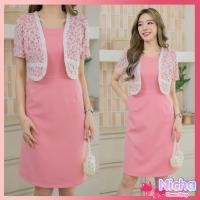 ราคา ชุดเดรส ทำงาน ป้าย Nuchy 199 (23170221016)