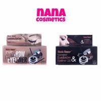 ราคา Music Flower Eyebrow Eyeliner Cream Powder อายไลเนอร์ เนื้อครีม อายไลเนอร์เจล กันน้ำ กันเหงื่อ ติดทน (17220388755)