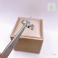 ราคา แหวนเพชรเม็ดเดี่ยวแบบฝังหุ้ม แหวนเพชรคู่ แหวนเพชรใส่ได้ทั้งชายหญิง (20207868151)