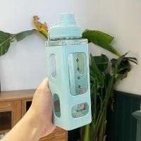 ราคา พร้อมส่ง ขวดน้ำพกพา 700ml 900ml ฟรีสติ๊กเกอร์ มีหลอด พกพาสะดวก กระบอกน้ำดื่ม พกพา (11220843685)