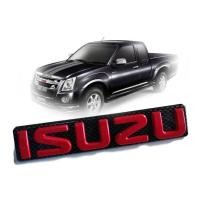 ราคา โลโก้หน้ากระจัง สีแดงเคฟร่า ISUZU ตราหน้ากระจัง DMAX LOGOสีแดง ปี 2003 2011 มาร้านนี่จบในที่เดียว (1401768222)