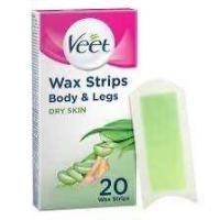 ราคา Veet wax strips 20 แผ่น DRY SKIN (23058909258)