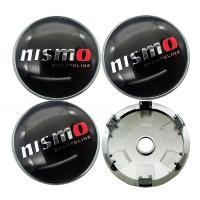 ราคา OUS ขอบปกสัญลักษณ์สติ๊กเกอร์ล้อฝาปิดดุมล้อ4ขา Set60MM สำหรับรถยนต์ Nissan Nismo Tiida Teana Juke X Trail Almera (19625309331)