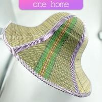 ราคา One Home หมวกสานปีกกว้าง พับเก็บได้ ขนาดใหญ่ พับเก็บเป็นพัดคลายร้อนได้ หมวกกันแดด Straw hat (22518581984)
