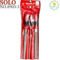 ราคา SOLO ตะไบไม้ ตะไบ บุ้ง ชุด 3 ชิ้น ขนาด 8 นิ้ว รุ่น 8903 (17028874763)