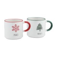 ราคา INDEX LIVING MALL แก้วมัค รุ่นทริกซี่ย์ 2 ชิ้น ชุด คละสี (23137365062)