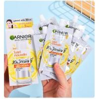 ราคา ถูกกว่าห้าง Garnier Light Complete การ์นิเย่ ไลท์คอมพลีท สปีด วิตามินซี บูสเตอร์ เซรั่ม ยกกล่อง 6 ซอง DARA (22796471488)