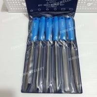 ราคา APEX ตะไบพร้อมด้าม สีฟ้า 10 ตัวชุด 3x140mm ชุด 4x160mm ชุด5x180mm ส่งเร็วKerry (12366252216)