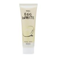 ราคา มิสทีน มาร์คลอกสิวเสี้ยน Mistine Egg White Peel off Mask 85g สูตรไข่ขาว มาร์คหน้า เนื้อเจล ขัดสิวเสี้ยน (102405070)