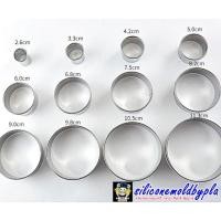 ราคา พิมพ์กดคุกกี้ สแตนเลส พิมพ์กดคุกกี้วงกลม ชุด 12 ชิ้น แบบมีกล่องใส่ (7429011984)